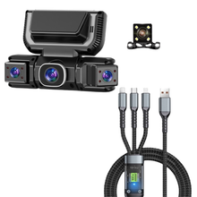 Load image into Gallery viewer, DriveLynx™ - QuadVision Kamera Samochodowa 4-kanałowa